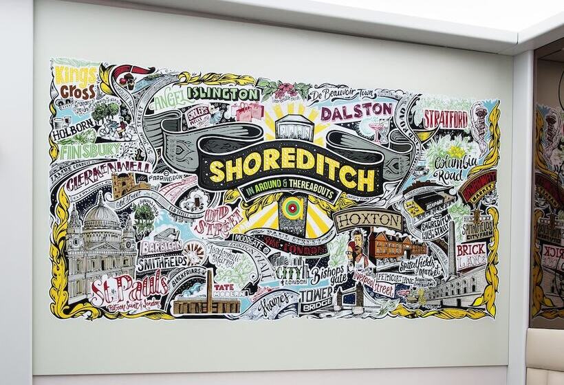 身障者適用スタンダードルーム, Point A Hotel London Shoreditch