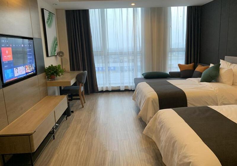 Quarto Estandar, Thank Inn Chain Heze Yuncheng East Shuihu Road Government Affairs Center