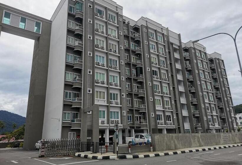 Апартаменты 3 Спальни, Homestay Pangsapuri Simfoni 3br 7pax Kuah Langkawi