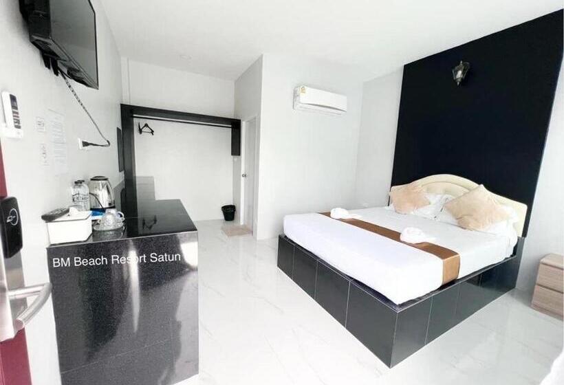 Номер Deluxe, Bm Beach Resort Satun บีเอ็มบีชรีสอร์ท