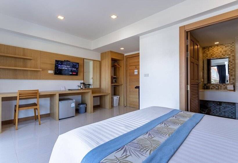 اتاق استاندارد با بالکن, @aonang Guesthouse