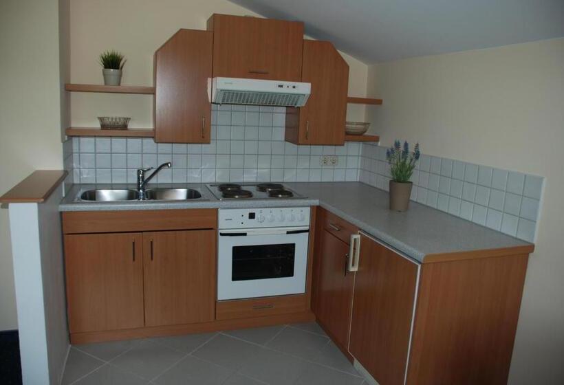 Апартаменты 1 Спальня с Балконом, Landhaus Brieger