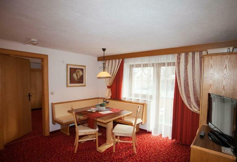 Апартаменты 1 Спальня, Alpenresidenz Trisanna
