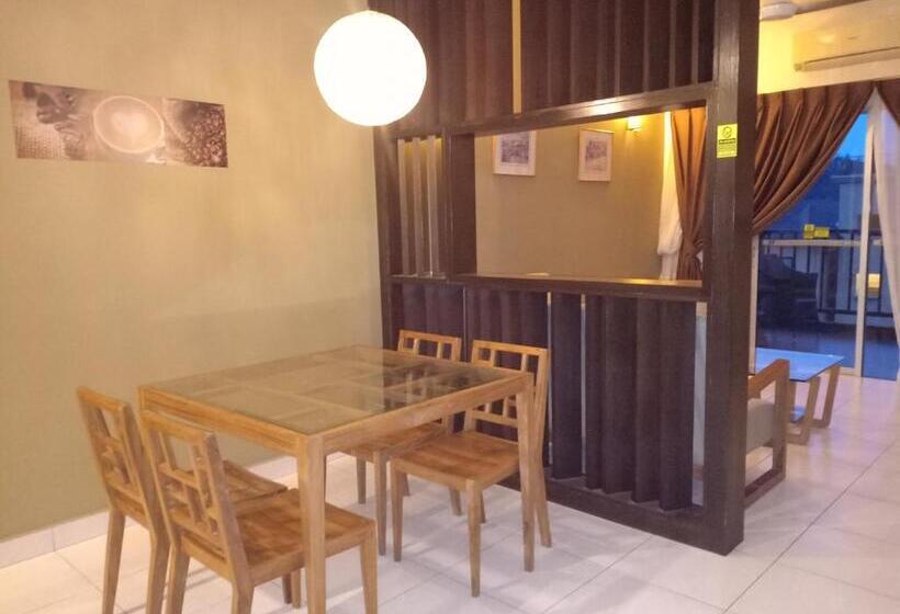Апартаменты 1 Спальня Вид на Море, Zamlan Gold Coast Morib Intl Resort   3 Rooms Apartment