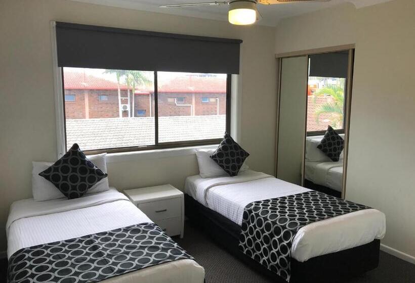 침실 2개 아파트, Coffs Shearwater Motel