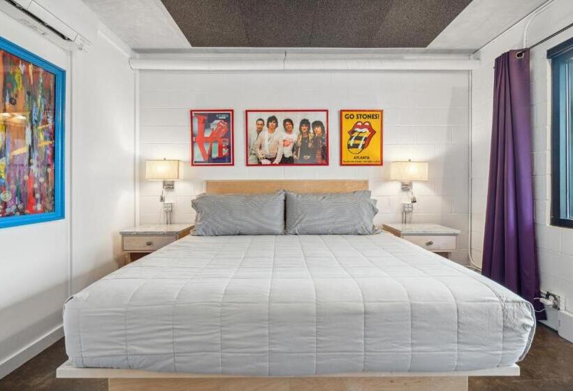 Estúdio standart Cama King, Boutique Vera Hotel In The Heart Of Folly Beach