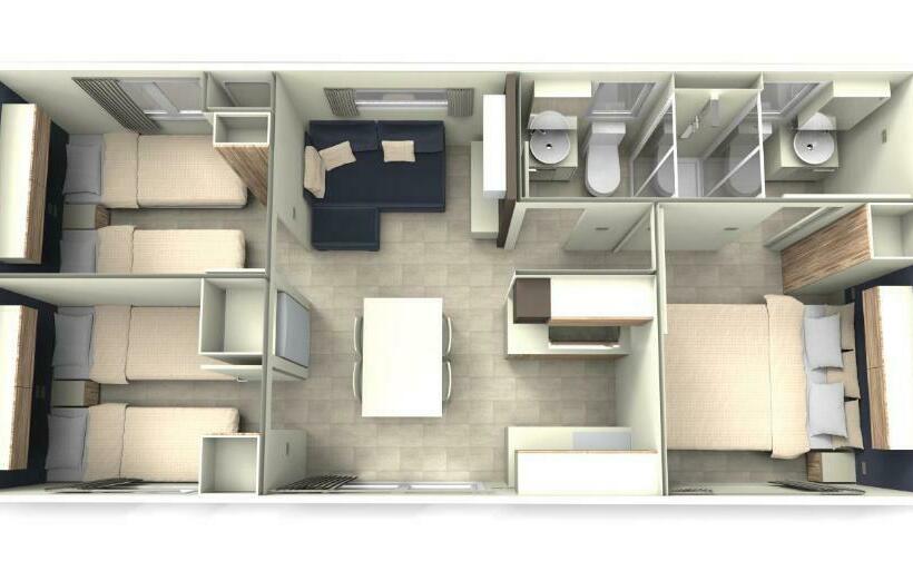 Мобильный Дом, Camping Atlanta & Mediterraneo Family Village