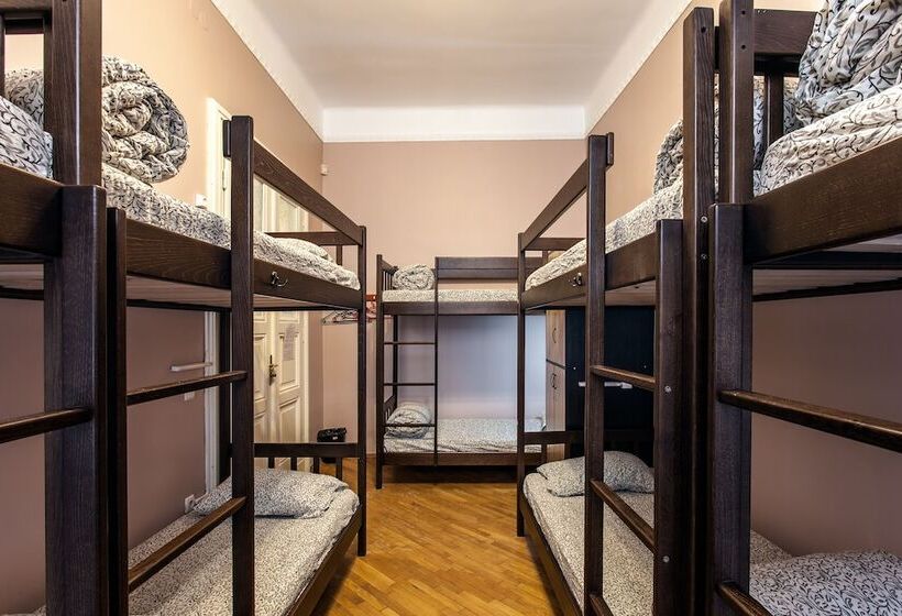 سرير فى غرفة مشتركه, Centrum Hostel