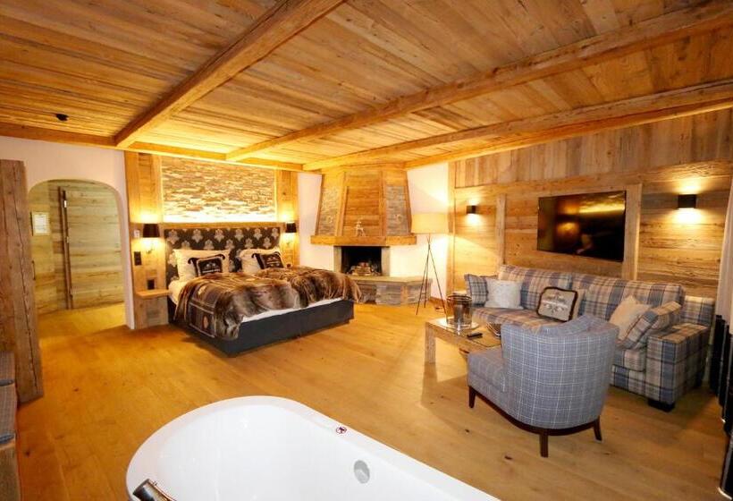 اتاق لوکس با بالکن, Amber Ski In/out Hotel & Spa
