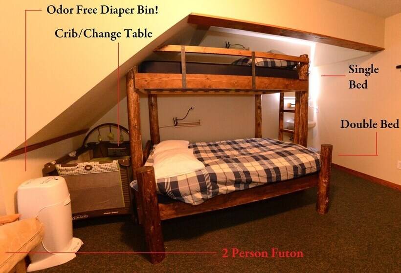 Quarto Familiar Banheiro Compartilhado, Squamish Adventure Inn