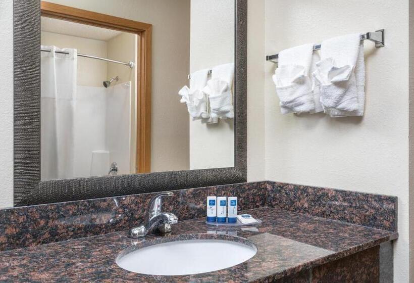 غرفة قياسية سرير كينج, Americinn By Wyndham Black River Falls I 94 On Atv Trail