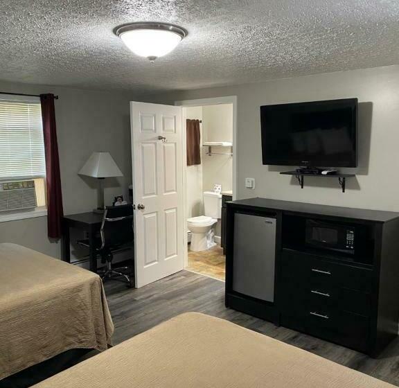 Номер Стандарт 2 Двуспальные Кровати, The New Lantern Motel