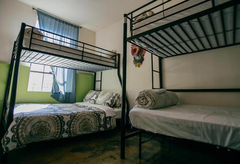 Camera Standard Cvadruplă cu Baie în Comun, Firehouse Hostel
