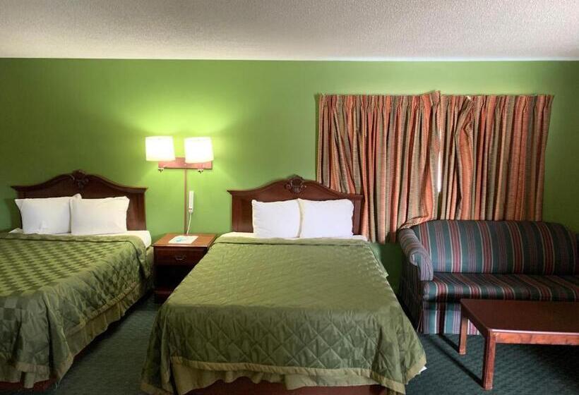 Номер Стандарт 2 Двуспальные Кровати, Gas Lite Motel Lawrenceville