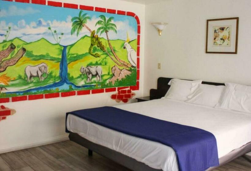 اتاق استاندارد با تخت بزرگ, Motel 6 Glendale Ca Pasadena Burbank Los Angeles