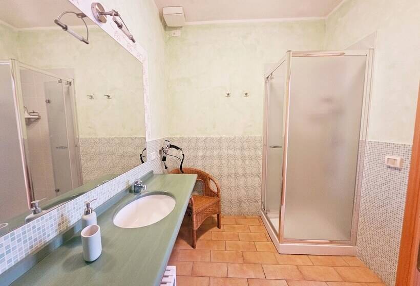 آپارتمان 1 خوابه با چشم‌انداز باغ, Agriturismo Il Migliarino