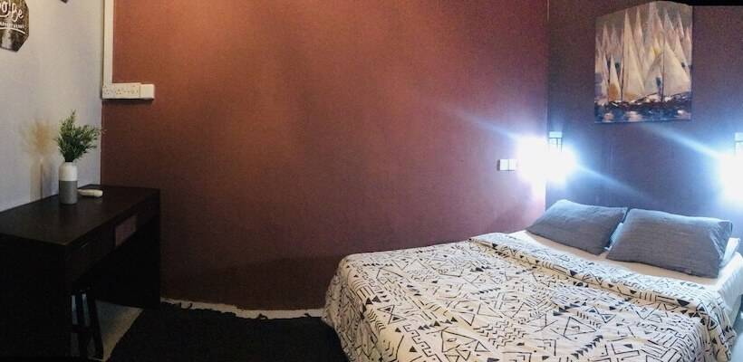 Quarto Estandar, Borneo Seahare Guesthouse   Hostel