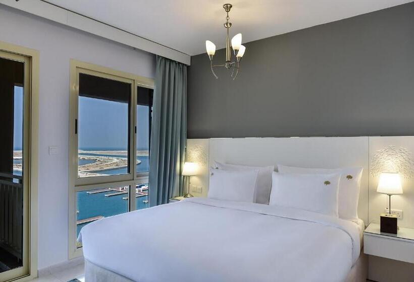침실 1개 바다 전망 아파트, Jannah Hotel Apartments & Villas