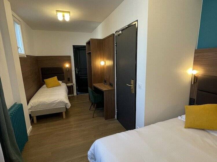 Трехместный Номер Комфорт, The Originals Boutique, Hôtel Le Marignan,le Havre Centre Gare