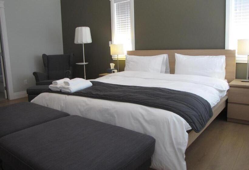キングサイズベッドのスタンダードルーム, Riverfront Bed And Breakfast