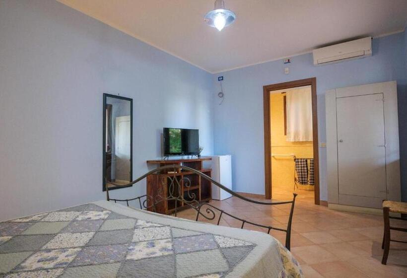 اتاق استاندارد سه تخته با چشم‌انداز باغ, Agriturismo Niccoland