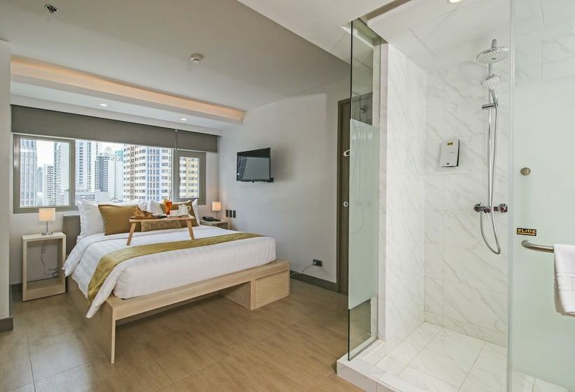 디럭스 룸, The Mini Suites Eton Tower Makati