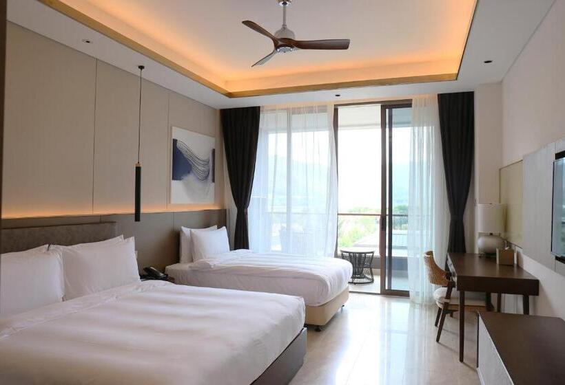 带大床的高级房间, Narada Resort Hotel Sanya Pleasant Bay