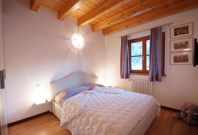Апартаменты 1 Спальня с Балконом, Villaggio Delle Alpi