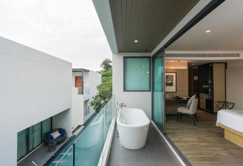 풀장 전망 디럭스 룸, My Beach Resort Phuket