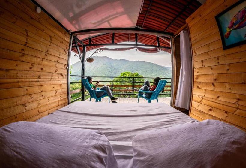 스탠다드 발코니 룸, Finca Turística Las Cabañas De Rovira