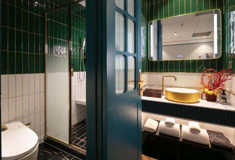 Quarto deluxe, 上海南京东路铂金万澳酒店