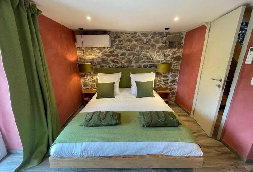 חדר דלוקס עם מרפסת, Les Chambres De Laurette