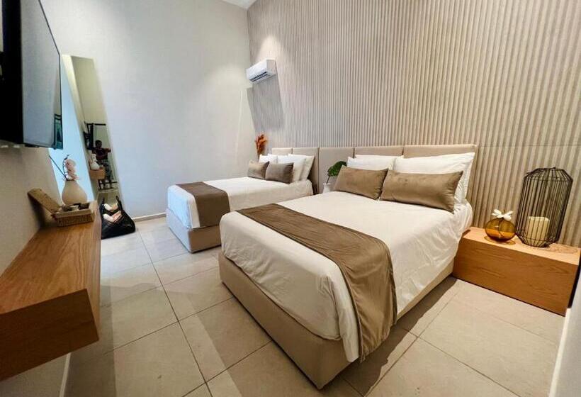 اتاق عادی, Areia Boutique Hotel   Puerto Morelos