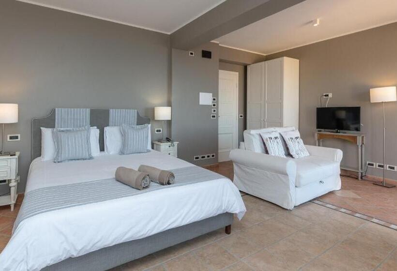 Люкс с Террасой, Villa Le Terrazze Charming Rooms