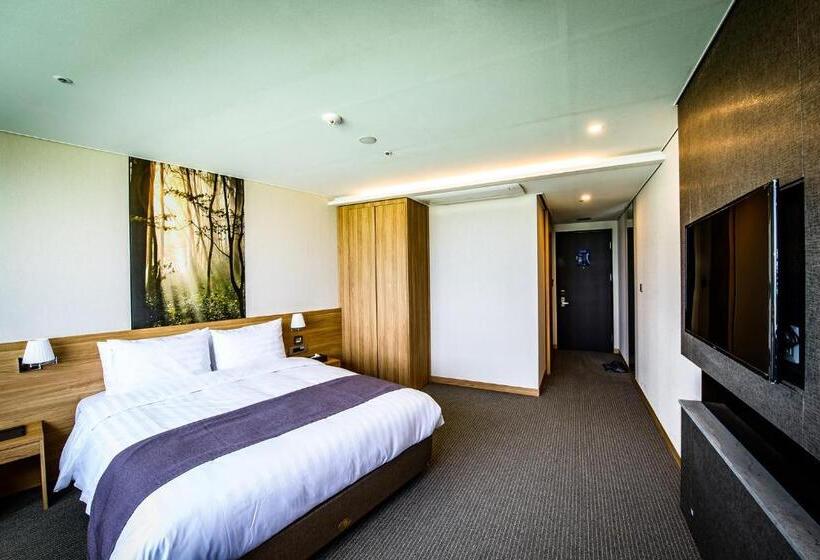 اتاق لوکس با چشم‌انداز دریا, Utop Ubless Hotel Jeju