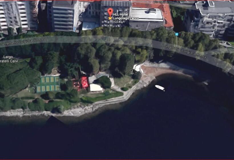 آپارتمان 1 خوابه با تراس, Hll Hotel Lungolago Lecco Como Lake
