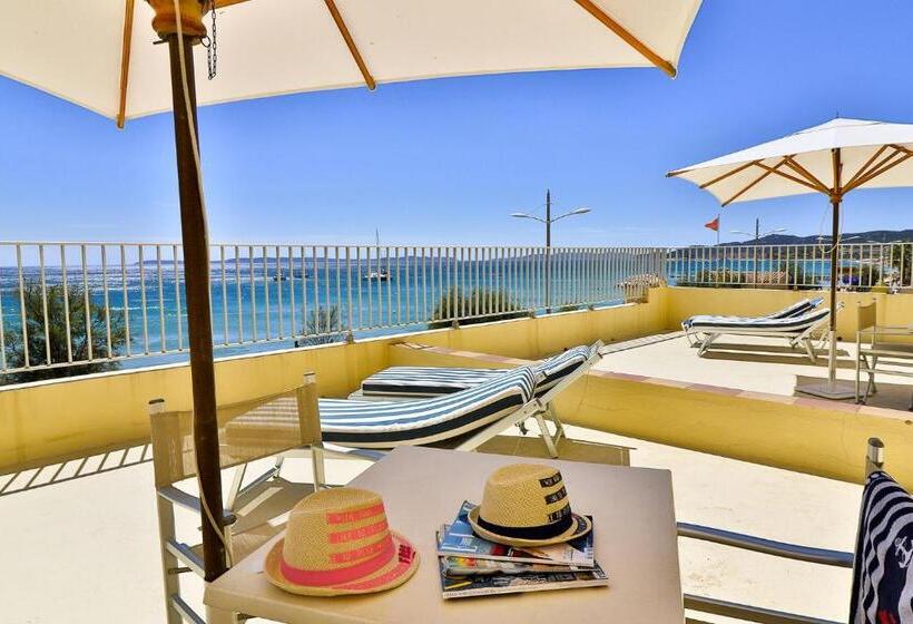 Номер Стандарт Вид на Море с Террасой, Hôtel Beau Rivage