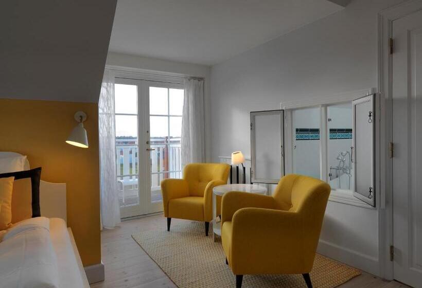 Номер Deluxe с Балконом, Strandhotellet