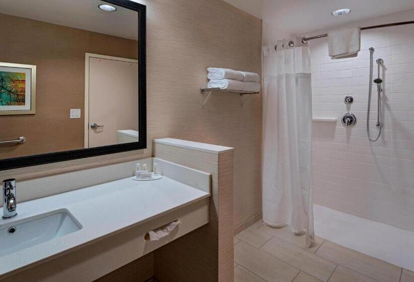 带大床的标准间, Fairfield Inn & Suites By Marriott Atlanta Peachtree City