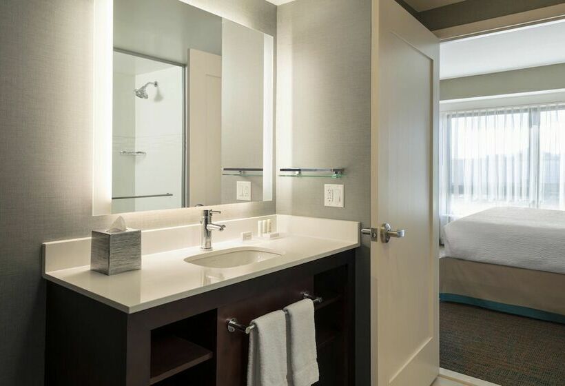 침실 2개 스위트, Residence Inn By Marriott Boston Burlington