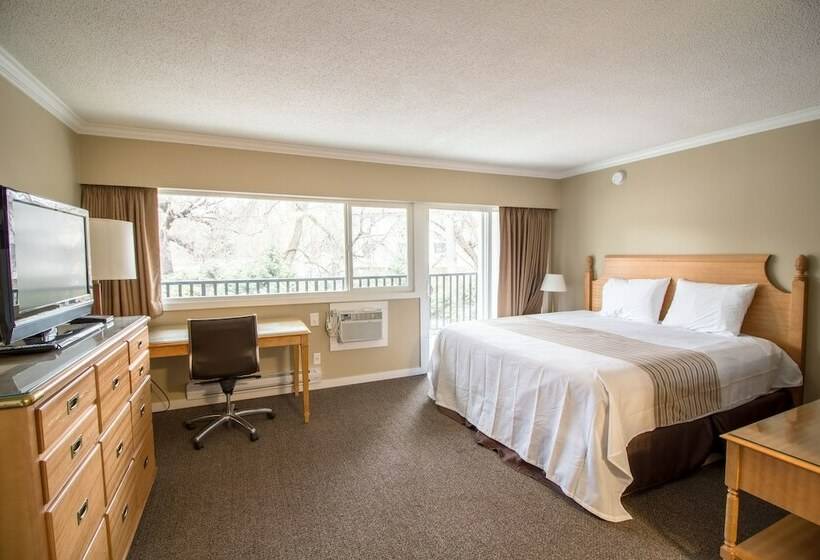 Quarto deluxe, Okanagan Royal Park Inn By Elevate Rooms
