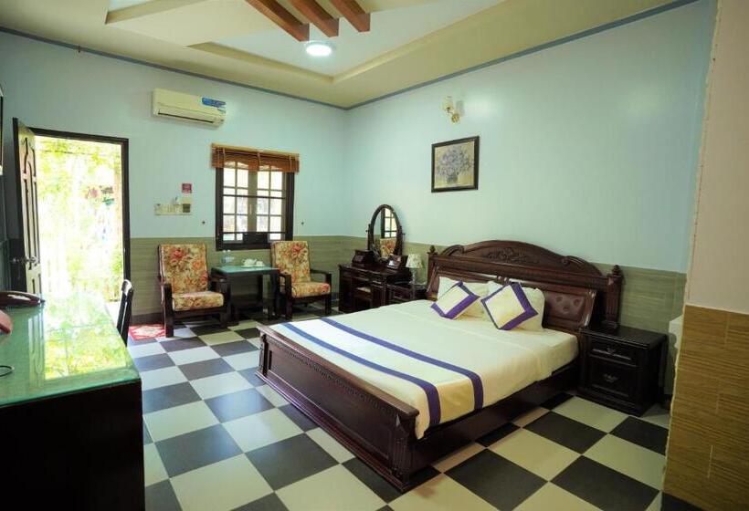 ویلای استاندارد با چشم‌انداز باغ, Thanh Dat Resort