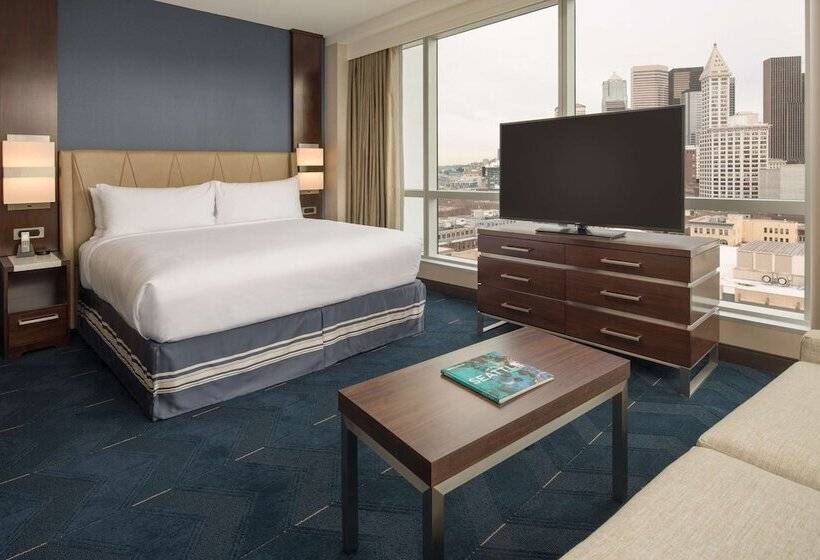 Monolocale Standard Letto Matrimoniale, Embassy Suites By Hilton Seattle Downtown Pioneer Square
