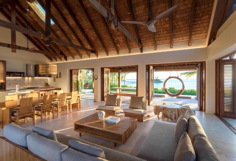 침실 3개 바다 전망 아파트, Six Senses Fiji