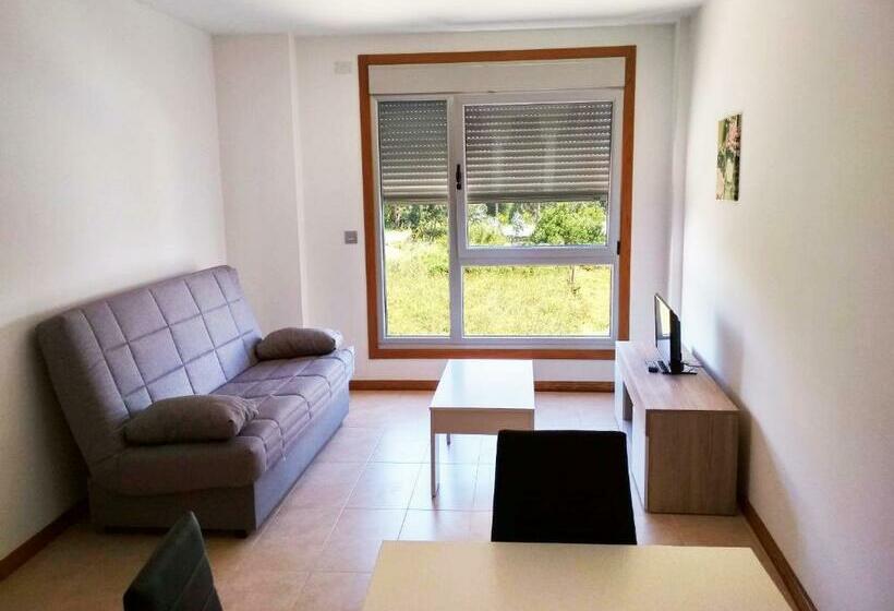 Apartamento 1 Dormitório, Apartamentos Illa de Arousa 3000