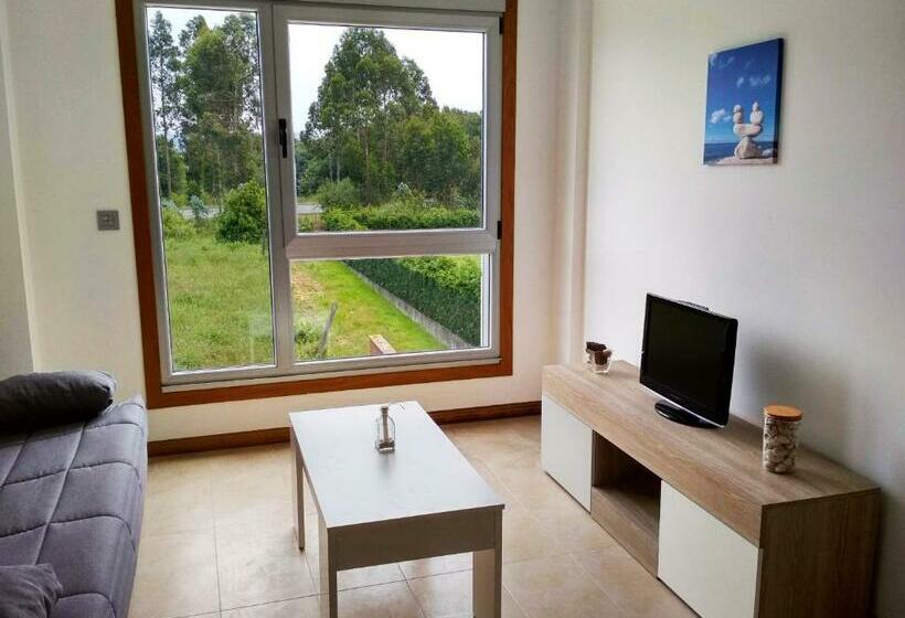 Apartamento 1 Dormitório, Apartamentos Illa de Arousa 3000