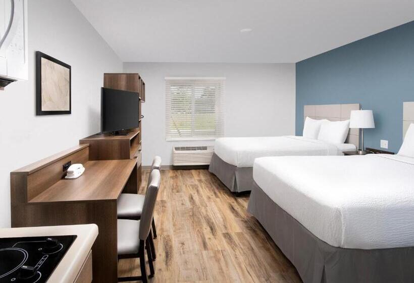 Номер Стандарт 2 Двуспальные Кровати, Extended Stay America Select Suites   Deerfield Beach