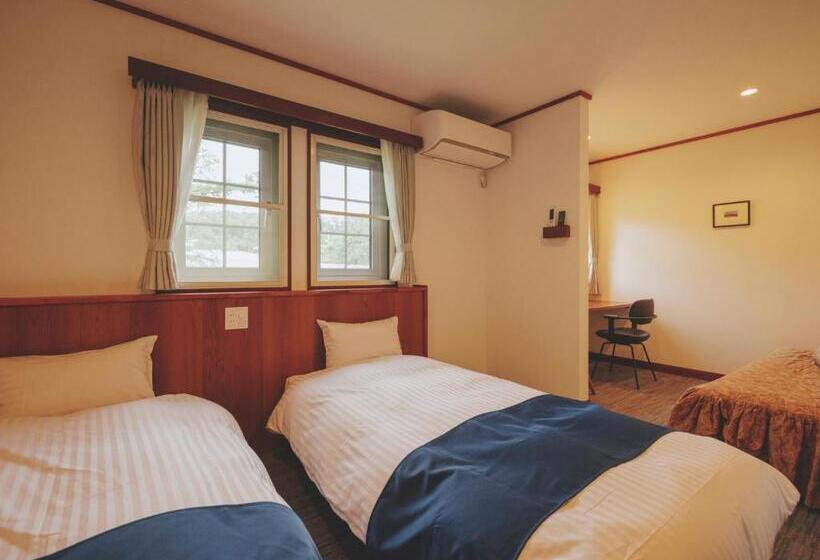 اتاق استاندارد سه نفره, Kiyosatokogen Country Inn The Classic