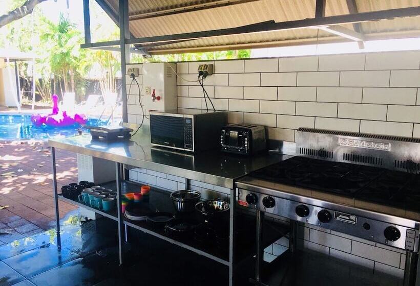 تختخواب در اتاق مشترک, Darwin Hostel