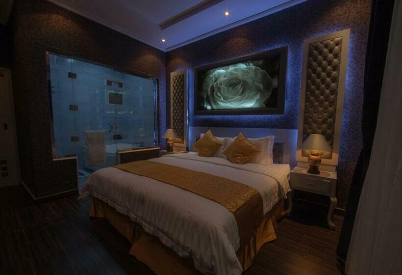 豪华房间带漩涡浴缸, Taleen Alsahafa Hotel Apartments
